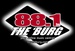 88.1 The 'Burg - KCWU Logo