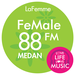 FeMale Radio Medan Logo