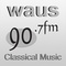 90.7 WAUS - WAUS Logo
