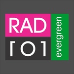 RADIO 101 BGD evergreen Logo