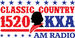 Classic Country 1520 KXA - KXXA Logo