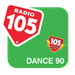Radio 105 - 105 Dance 90 Logo