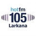 Hot Fm 105 Larkana Logo