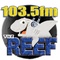 The Reef 103.5 - WAXJ Logo