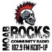 Moab Rocks Community Radio - KCUT-LP Logo