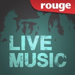 Rouge FM - Live Music Logo