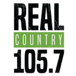 Real Country 105.7 - CIBQ-FM Logo