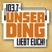 103.7 UnserDing Logo