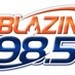 Blazin' 98.5 Logo