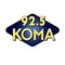 92.5 KOMA - KOMA Logo