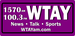 1570/100.3 WTAY - WTAY Logo