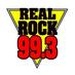 Real Rock 99.3 - KCGQ-FM Logo