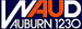 AM 1230 WAUD - WAUD Logo