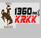 1360 KRKK - KRKK Logo