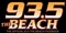 93.5 The Beach - WZBH Logo