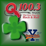 Q100.3 - WQON Logo