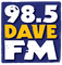 98.5 Dave FM - KHGC Logo