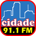 Rádio Cidade 91.1 FM Logo