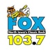 103.7 The Fox - KLKK Logo