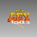 100.3 La Ley - KRQK Logo