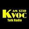 KVOC 1230 AM - KVOC Logo