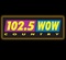 102.5 WOW Country - WOWF Logo