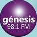 Génesis 98.1 FM - XHRL Logo