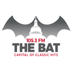 105.3 The Bat - K287FG Logo