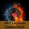 24/7 Niche Radio - 24-7 Legends Classic Rock Logo