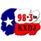 98.3 KXDJ - KXDJ Logo