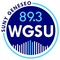 89.3 WGSU  Geneseo's Voice of the Valley Logo