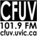 CFUV 101.9 FM - CFUV-FM Logo