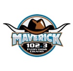 Maverick 102.3 - WPTM Logo