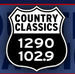 Country Classics 1290 AM/102.9 FM - KOUU Logo