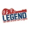 96.9 The Legend - WDJR Logo