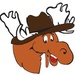 100.1 Moose FM - CKFU-FM Logo