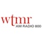 WTMR AM Radio 800 - WTMR Logo