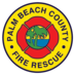 Palm Beach County, FL Fire, Rescue Logo