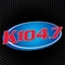 K-104.7 - WSPK Logo