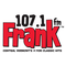 107.1 Frank FM - WRFK Logo