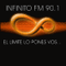 Infinito 90.1 FM Logo