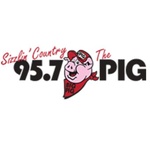 95.7 The Big Pig - WPIG Logo
