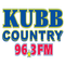 KUBB Country 96.3 - KUBB Logo