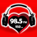 Romántica 98.5 - XETO Logo