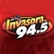 La Invasora 94.5 - XHA Logo