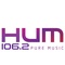 HUM 106.2 Logo