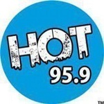 Hot 95.9 - W240BV Logo