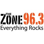 The Zone 96.3 - KRZN Logo