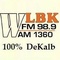 1360 WLBK - WLBK Logo