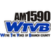 AM 1590 & FM 95.5 WTVB - WTVB Logo